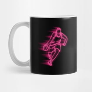 Basketball T-Shirt, Neon Design Mug